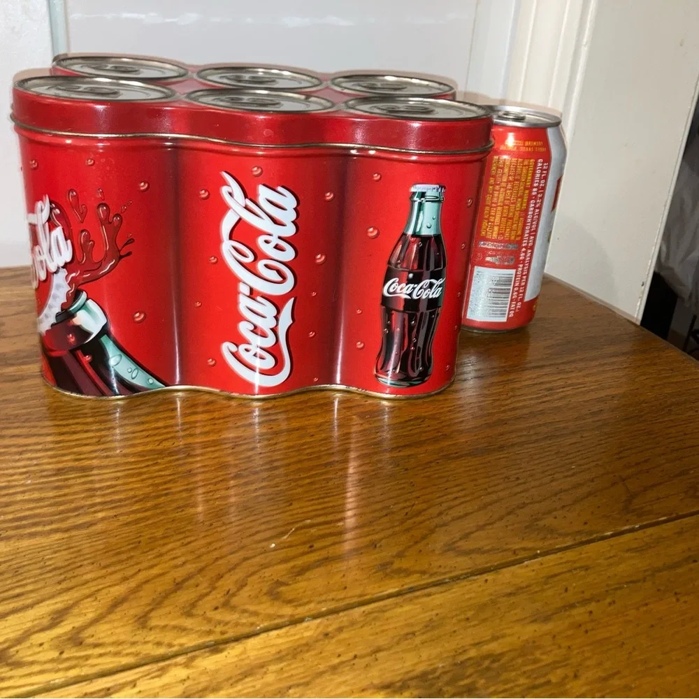 Coca-Cola 6 Pack Tin Vintage